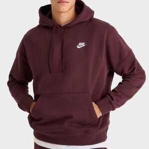 Men's Classic Nike‎ Embroidered Swoosh Hoodie Athletic Athleisure Activewear M